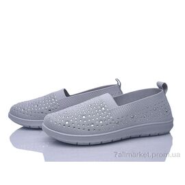 Сліпони жіночі тканинні Літо 6506-3 (8 пар р.37-41) "YUEMINGZHU" недорого оптом від прямого постачальника