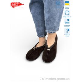 Фотография Шлепки женские облегченные Лето 119 корич.з. (8 пар р.36-41) "ARTO" недорого оптом от прямого поставщика