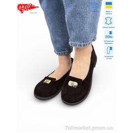 Фотография Шлепки женские облегченные Лето 073 корич.з. (8 пар р.36-41) "ARTO" недорого оптом от прямого поставщика