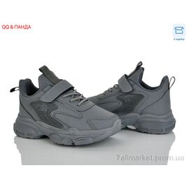 Фотография Кроссовки детские модные Весна/осень 5-75-3 (6 пар р.26-31) "QQ&Панда" недорого оптом от прямого поставщика