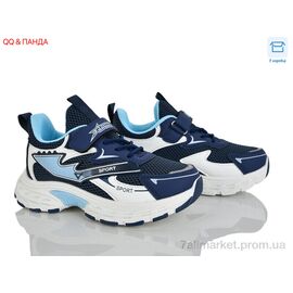 Фотография Кроссовки детские модные Весна/осень 6-142-3 (6 пар р.33-38) "QQ&Панда" недорого оптом от прямого поставщика