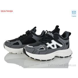 Фотография Кроссовки детские модные Весна/осень 6-141 (6 пар р.32-37) "QQ&Панда" недорого оптом от прямого поставщика