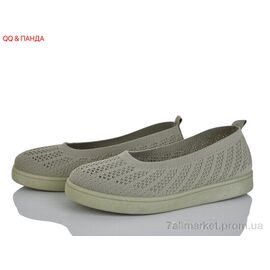 Фотография Балетки женские удобные Лето 5862-1-3 (8 пар р.36-41) "QQ&Панда" недорого оптом от прямого поставщика