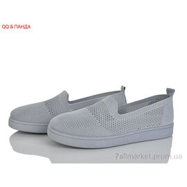 Фотография Слипоны женские тканевые Лето 5864-1-5 (8 пар р.36-41) "QQ&Панда" недорого оптом от прямого поставщика