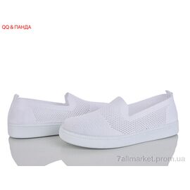 Фотография Слипоны женские тканевые Лето B5864-1-1 (8 пар р.40-43) "QQ&Панда" недорого оптом от прямого поставщика