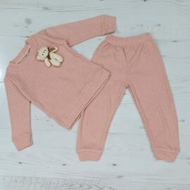 Костюм дитячий на дівчинку 5566 beige р.4-8 "MALIBU" недорого оптом від прямого постачальника