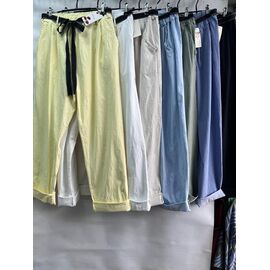 Жіночі штани E1721 yellow р.54-58 "Emsweekis" недорого оптом від прямого постачальника