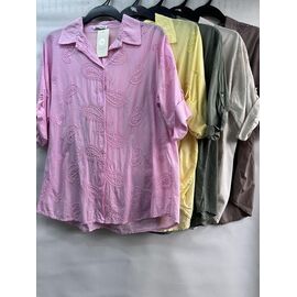 Сорочка жіноча E1710 pink р.50-52 "Emsweekis" недорого оптом від прямого постачальника