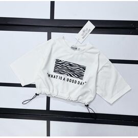 Фотография Топик детский на девочку 522 milk р.128-152 "Kosmy" недорого оптом от прямого поставщика