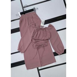 Фотография Костюм детский на девочку 603 pink р.128-152 "Kosmy" недорого оптом от прямого поставщика