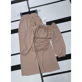 Фотография Костюм детский на девочку 603 nude р.128-152 "Kosmy" недорого оптом от прямого поставщика