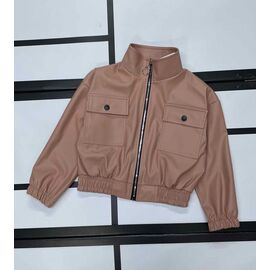 Куртка дитяча демісезонна на дівчинку KS02 camel р.134-158 "Kosmy" недорого оптом від прямого постачальника