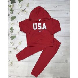 Фотография Костюм детский спортивный на мальчика 190 red р.92-116 "Marimaks" недорого оптом от прямого поставщика