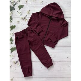 Костюм дитячий спортивний на дівчинку 1014 wine р.98-116 "Marimaks" недорого оптом від прямого постачальника