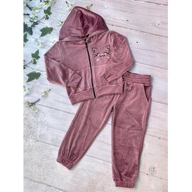 Костюм дитячий спортивний на дівчинку 1061 pink р.92-116 "Marimaks" недорого оптом від прямого постачальника