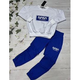 Фотография Костюм детский спортивный на девочку 1028 blue р.122-140 "Marimaks" недорого оптом от прямого поставщика