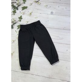 Фотография Штаны детские спортивные на девочку 555 black р.86-116 "Marimaks" недорого оптом от прямого поставщика