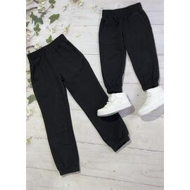 Фотография Штаны детские спортивные на девочку 556 black р.122-146 "Marimaks" недорого оптом от прямого поставщика