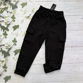 Фотография Штаны детские спортивные на мальчика 1070 black р.122-140 "Marimaks" недорого оптом от прямого поставщика