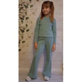 Фотография Костюм детский спортивный на девочку 1027 l.green р.128-152 "Marimaks" недорого оптом от прямого поставщика