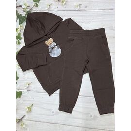 Фотография Костюм детский спортивный на мальчика 139 chocolate р.92-116 "Marimaks" недорого оптом от прямого поставщика