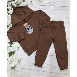 Фотография Костюм детский спортивный на мальчика 139 brown р.92-116 "Marimaks" недорого оптом от прямого поставщика