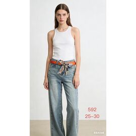 Джинси жіночі 592 l.blue р.25-30 "NewJeans" недорого оптом від прямого постачальника