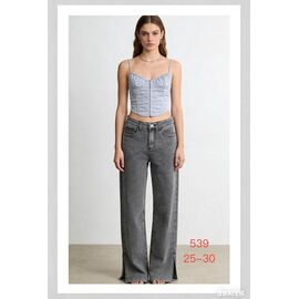 Джинси жіночі 539 grey р.25-30 "NewJeans" недорого оптом від прямого постачальника