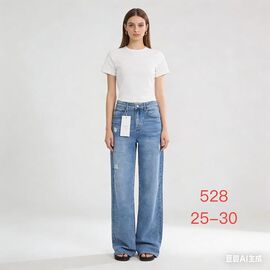 Джинси жіночі 528 l.blue р.25-30 "NewJeans" недорого оптом від прямого постачальника