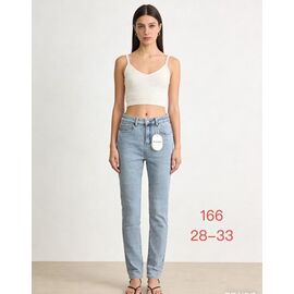 Фотография Джинсы женские 166 l.blue р.28-33 "NewJeans" недорого оптом от прямого поставщика