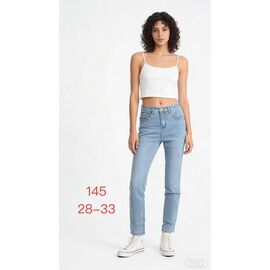 Фотография Джинсы женские 145 l.blue р.28-33 "NewJeans" недорого оптом от прямого поставщика
