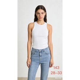 Фотография Джинсы женские 143 l.blue р.28-33 "NewJeans" недорого оптом от прямого поставщика