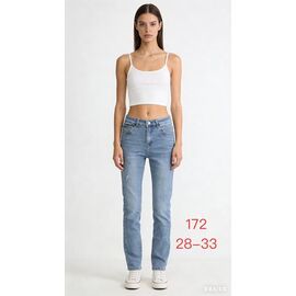 Фотография Джинсы женские 172 l.blue р.28-33 "NewJeans" недорого оптом от прямого поставщика