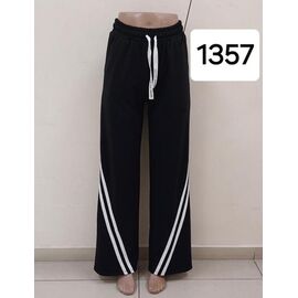 Штани спортивні жіночі 1357 black р.S-XL "VICTORY" недорого оптом від прямого постачальника