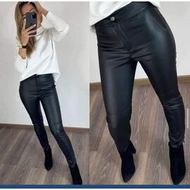 Штани жіночі літні 52321 black р.S-XL "VICTORY" недорого оптом від прямого постачальника