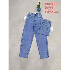 Фотография Джинсы женские A7228 l.blue р.25-30 "Vanver" недорого оптом от прямого поставщика
