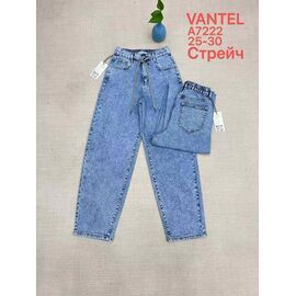 Фотография Джинсы женские A7222 l.blue р.25-30 "Vanver" недорого оптом от прямого поставщика