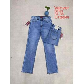 Фотография Джинсы женские D280 l.blue р.31-38 "Vanver" недорого оптом от прямого поставщика