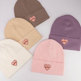 Фотография Шапка детская на девочку CN2598 mix р.50-52 "SELFI" недорого оптом от прямого поставщика