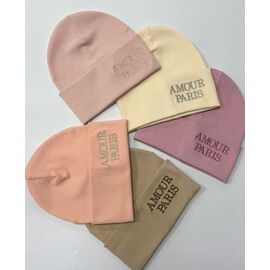 Фотография Шапка детская на девочку CN2608 mix р.50-52 "SELFI" недорого оптом от прямого поставщика