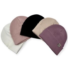 Фотография Шапка детская на девочку CN2630 mix р.52-56 "SELFI" недорого оптом от прямого поставщика