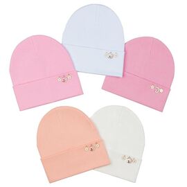 Фотография Шапка детская на девочку CN2684 mix р.50-52 "SELFI" недорого оптом от прямого поставщика