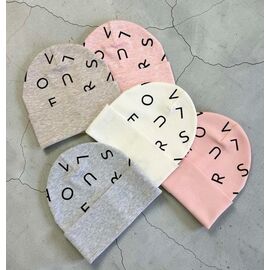 Фотография Шапка детская на девочку CN2711 mix р.50-52 "SELFI" недорого оптом от прямого поставщика