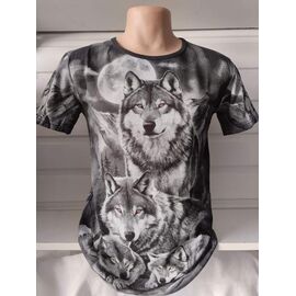 Футболка чоловіча 1543 black р.M-2XL "RING" недорого оптом від прямого постачальника