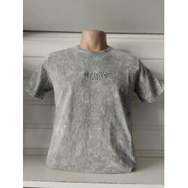 Футболка чоловіча 1552 grey р.M-3XL "RING" недорого оптом від прямого постачальника