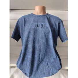 Футболка чоловіча 1558 blue р.3XL-7XL "RING" недорого оптом від прямого постачальника