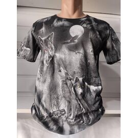 Футболка чоловіча 1571 black р.M-2XL "RING" недорого оптом від прямого постачальника