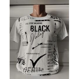 Футболка чоловіча 1573 white р.M-2XL "RING" недорого оптом від прямого постачальника