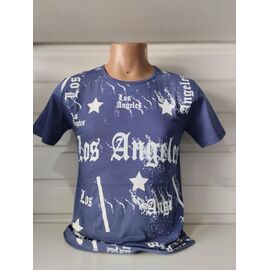 Футболка чоловіча 1580 blue р.M-2XL "RING" недорого оптом від прямого постачальника