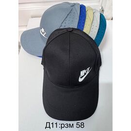 Фотография Кепка мужская D11 mix р.58 "WHITE" недорого оптом от прямого поставщика